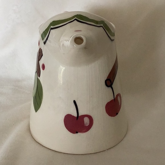 Vintage California Cleminsons Cherry Tree Watering Can Creamer - Picture 4 of 8